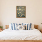 Framed Flock of Birds Canvas Wall Art, Vintage Minimalist Abstract Landscape - Image 6
