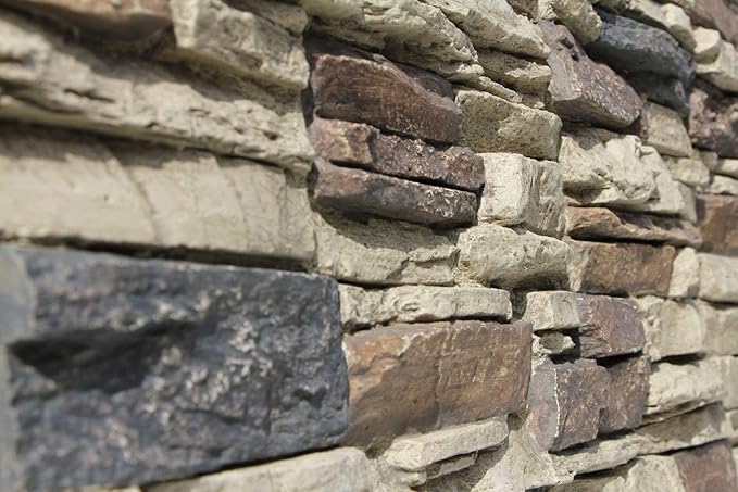 Lightning Ridge 48 in. x 24 in. Class A Fire Rated Faux Stone Siding Panel - Image 3