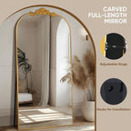 Antok Arched Full Length Mirror, Full Body Mirrors - Image 6