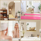 JUNEBRUSHS 18Pack Self Adhesive Acrylic Mirrors, 8 x 8 Inch Mirror Tiles Decor - Image 6