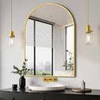 Delma Arched Bathroom Mirror, Living Room and Entryway by Delma