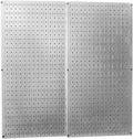 Wall Control 30-P-3232GV Galvanized Steel Pegboard Pack by Wall+Control