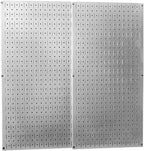 Wall Control 30-P-3232GV Galvanized Steel Pegboard Pack by Wall+Control