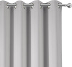LEMOMO Blackout Curtains 66 x 95 inch/Light Grey Curtains Set of 2 - Image 7