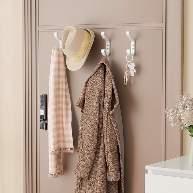 Large Wall Hooks for Hanging Coats - Image 3