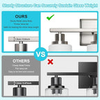 Ascher Bathroom Light Fixtures, 3-Light Vanity Light Over Mirror, Modern - Image 4