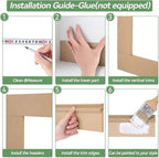 24 Pcs Mdf Board and Batten Wall Panel Kits - Image 7