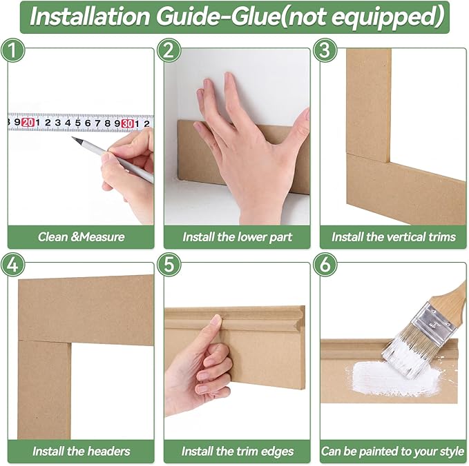 24 Pcs Mdf Board and Batten Wall Panel Kits - Image 7