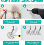 Coat Hooks Heavy Duty - Image 4