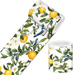 IVN Wallpaper Border Peel and Stick PVC Citrus Blossom and Bird Design 4x196 by IVN