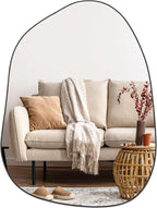 PERFNIQUE Irregular Wall Mirror Asymmetrical Mirror, Decorative Modern Wall - Image 8