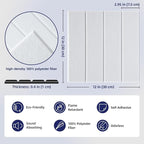 Vieshful Self Adhesive Acoustic Panels – 12"x12"x0.4" High-Density Soundproof - Image 5
