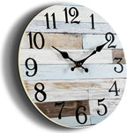 KECYET Wall Clock Battery Operated 10 Inch Silent Non-Ticking Coastal Country - Image 9
