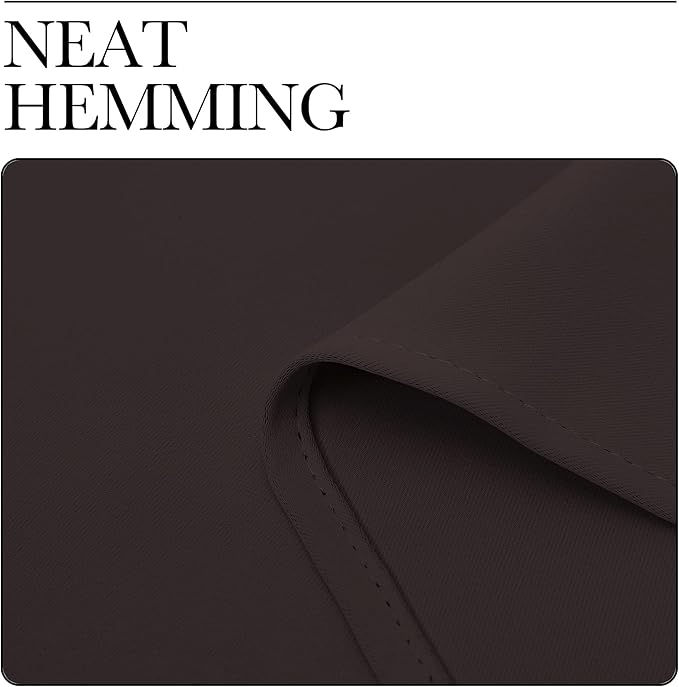 NICETOWN Kitchen Curtains, Short Blackout Curtains & Drapes, Energy Smart Noise - Image 8