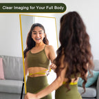 NicBex Full Length Mirror, Aluminum Alloy Frame Full Body Mirror - Image 7