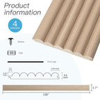 Art3d Fluted Wood Panel - Image 7