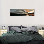 Sunset Mountain Landscape Canvas Wall Art - Image 6
