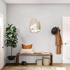 Asymmetrical Irregular Mirror Wall Mounted, Unique Vanity Mirror, Shaped - Image 5