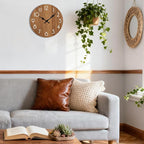 Wall Clock, Modern Wall Clocks Battery Operated, Silent Non Ticking Clock - Image 6