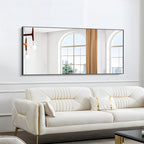 KOCUUY Bathroom Mirror, 30x60 Inch Large Black Mirrors - Image 4