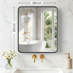 NEWBULIG 28X32 Inch Bathroom Mirror - Image 2
