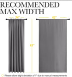 NICETOWN Blackout Curtain Panels - Image 7