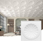 Art3dwallpanels Ceiling Tiles 12 Pack Drop Ceiling Tiles, 24 x 24 Inch High by Art3dwallpanels