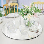 Seelenruhe 10" Round Mirrors for Centerpieces for Tables, Round Mirrors Trays - Image 4