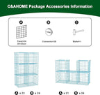 C&AHOME Wire Cube Storage, 6 - Image 7