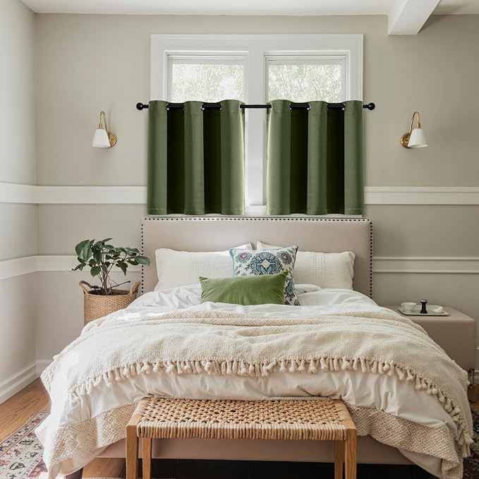 MIULEE Blackout Curtains for Bedroom Living Room 2 Panels, Thermal Insulated - Image 7