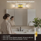 IRONPAX Wall Sconces Battery Operated Set of 2, Wireless Rechargeable Wall - Image 9