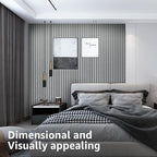 Art3d 8-Pack WPC Slat Wall Panel - Image 3