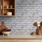 3D Faux Brick Wall Panels Peel and Stick, Small Brick-Look Textured Wall Sticker - Image 2
