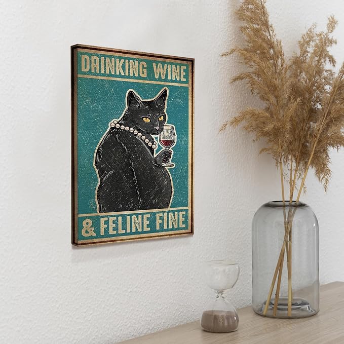 DIHSIEG Inspirational Canvas Wall Art funny bathroom wall art Print Poster - Image 8