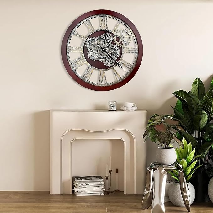 HOIBAI Large Wall Clock, Wall Clocks - Image 6