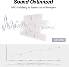WoveN SounD Brick Acoustic Wall Panels Seamless Visual, High Density, Sound - Image 3