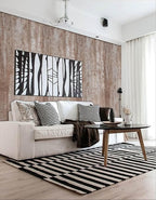 Dimoon78.7"x17.7'' Wood Wallpaper Brown Grey Dark Wood Contact Paper Gray Brown - Image 2