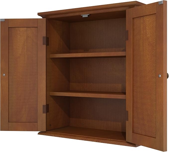 ChooChoo Bathroom Wall Cabinet, Over The Toilet Space Saver Storage Cabinet - Image 6