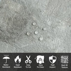 AULIGET 20-Piece Mountain Rock Peel and Stick Backsplash Wall Tiles, Laundry - Image 3