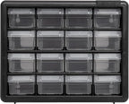 Akro-Mils 16-Drawer Plastic Storage Cabinet | 10-1/2 x 6-1/2 x 8-1/2 Inch | - Image 16