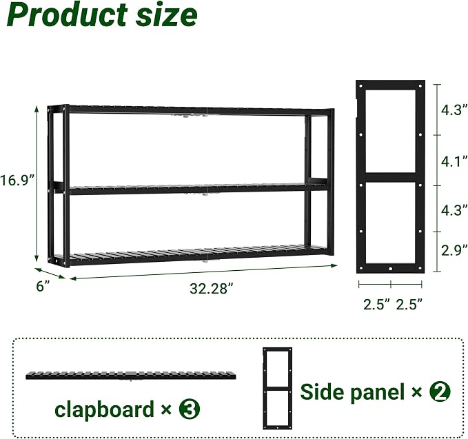 Extra Long Bathroom Organizer Storage Shelves 100% Bamboo Adjustable Height - Image 2