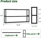 Extra Long Bathroom Organizer Storage Shelves 100% Bamboo Adjustable Height - Image 2