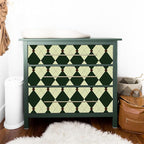 Simon&Siff Retro Peel and Stick Wallpaper Black and Green Wallpaper Vintage - Image 3