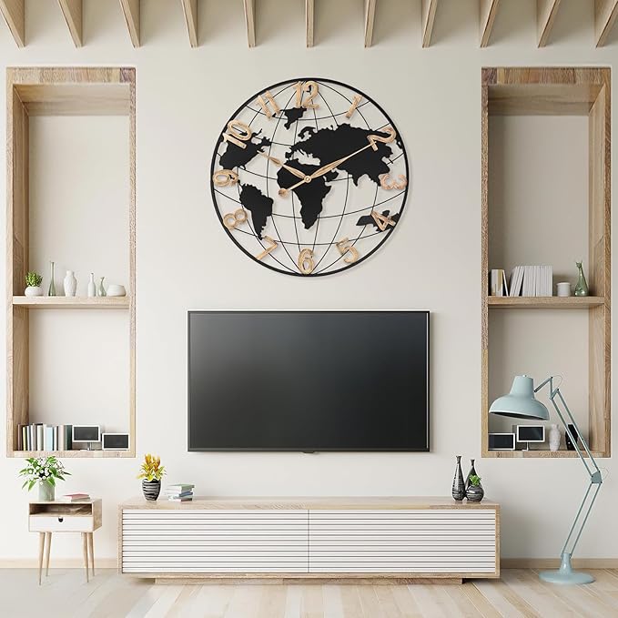 30 Inch Extra Giant Large Wall Clock Oversized, Living Room, Dining Room Decor - Image 5
