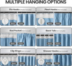 Curtains for Dining Room Windows 84 Inch Length - Image 2