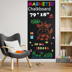 Magnetic Chalkboard Contact Paper by Ykall