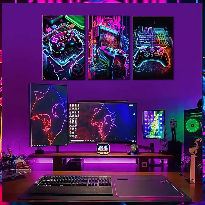 BGFCE Game Room Decor Posters Set of 3 - Image 6