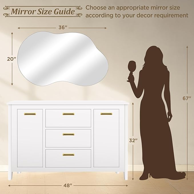 Dorlicecass Bathroom Mirror - Image 4