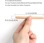 Wooden Pegboard Accessories Set: Modular Wall Hooks & Shelf - Image 4