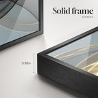 Large Framed Modern Luxury Abstract Wall Art - Image 6